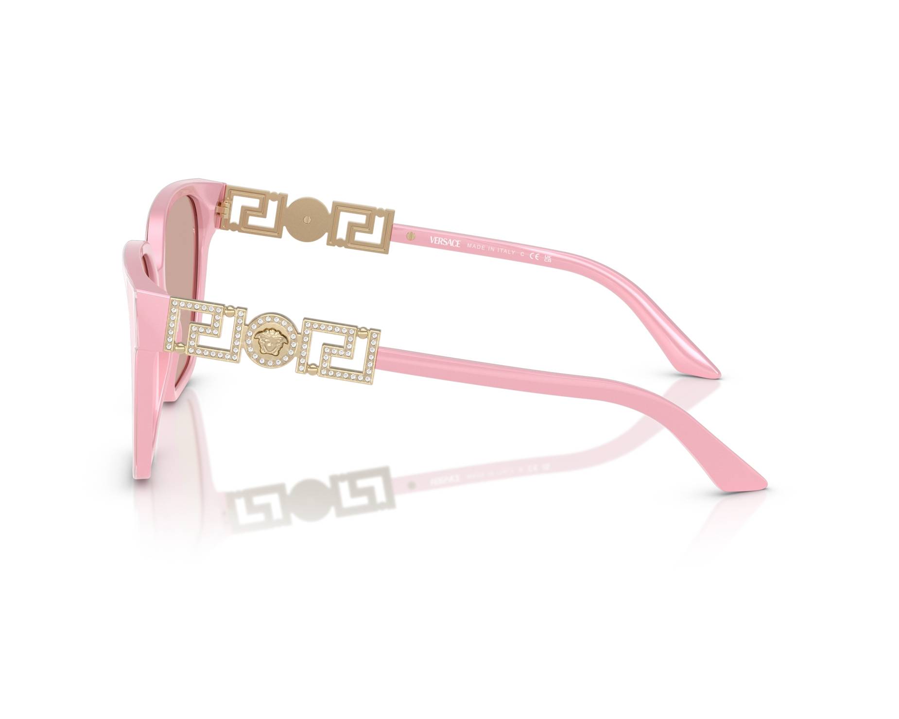 Versace VE4471B 5473/5 56-16 Rosa  Vista de 360 grados 4