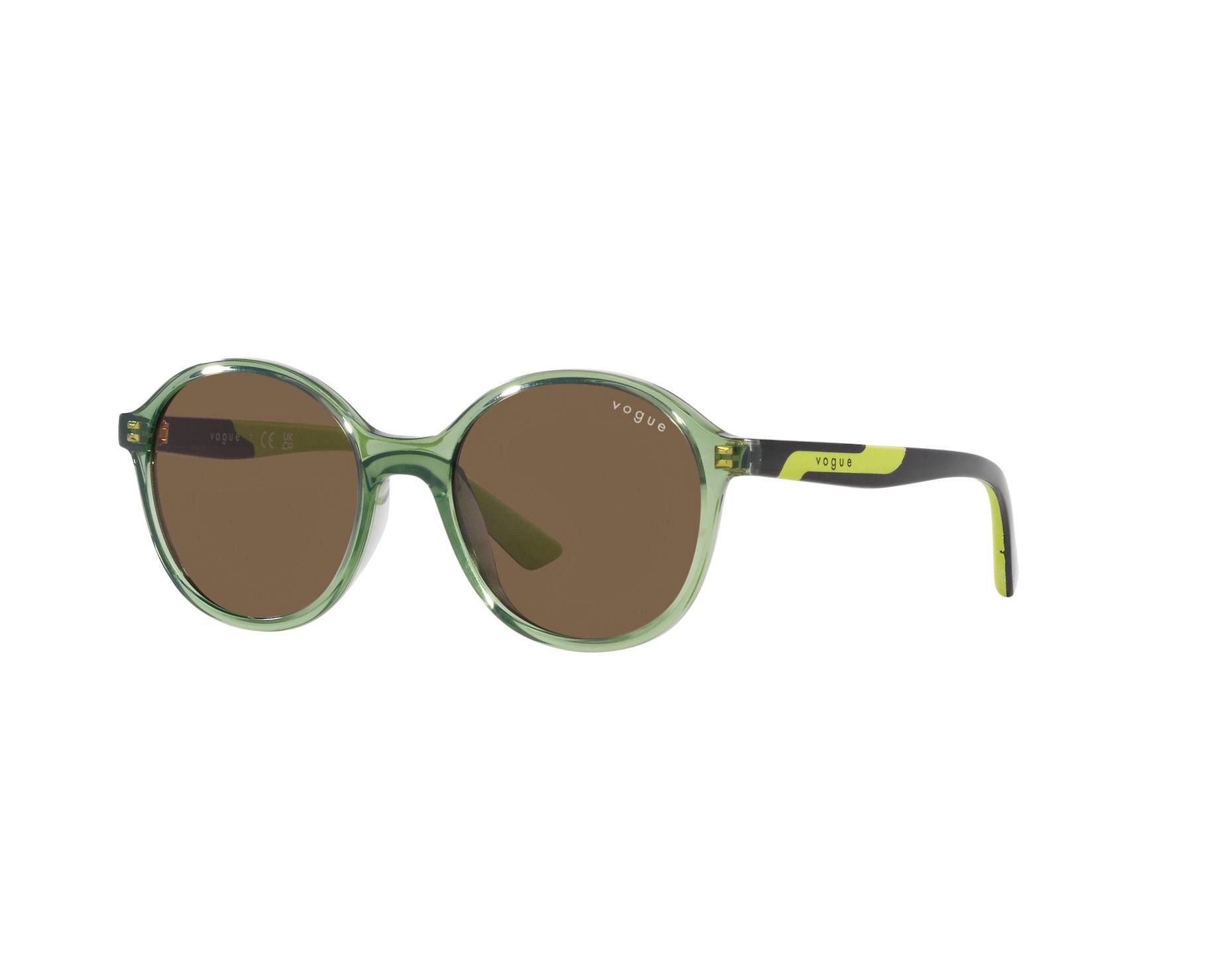 Vogue Eyewear VJ2018 306773 45-16 Verde  Vista de 360 grados 3