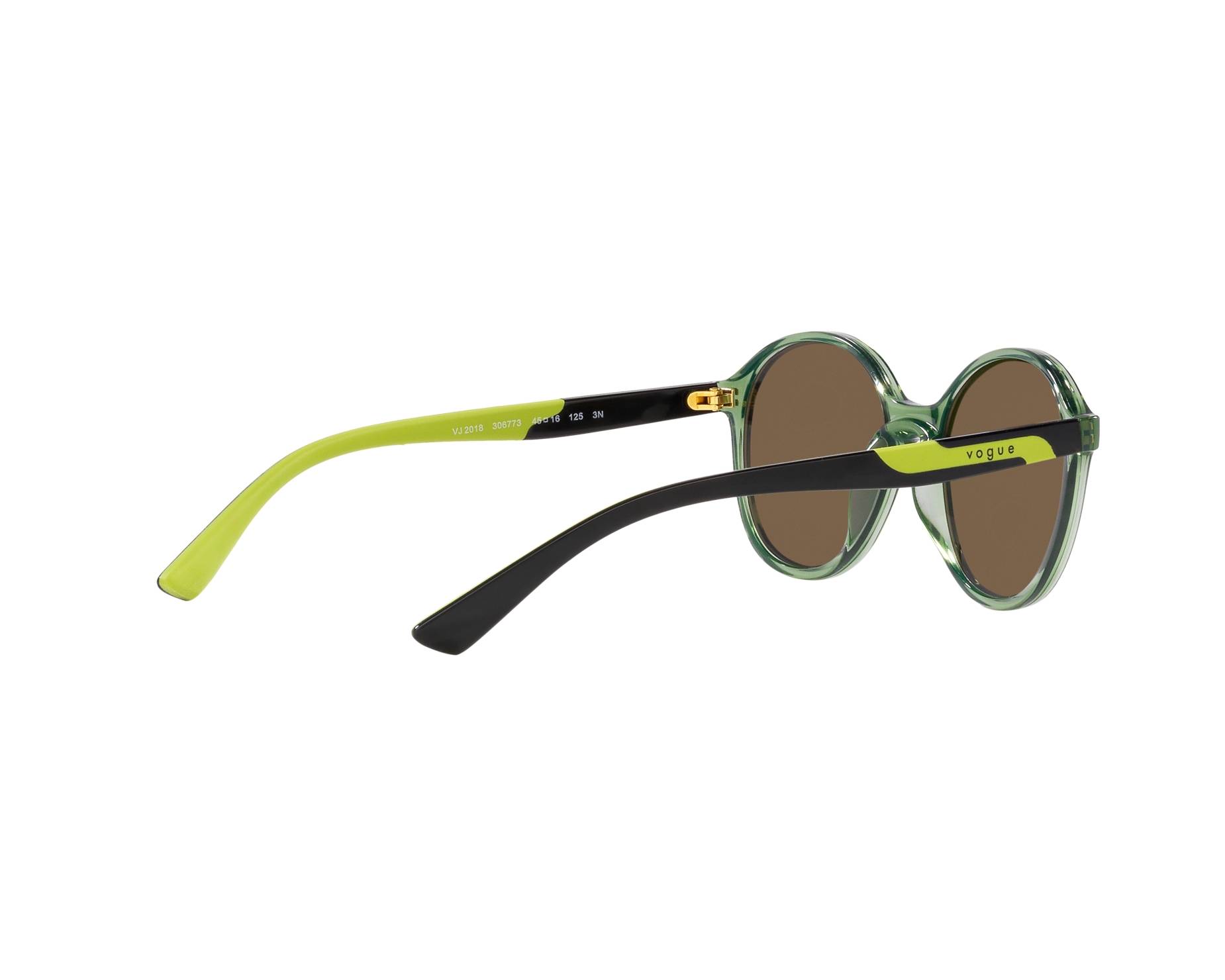Vogue Eyewear VJ2018 306773 45-16 Verde  Vista de 360 grados 10