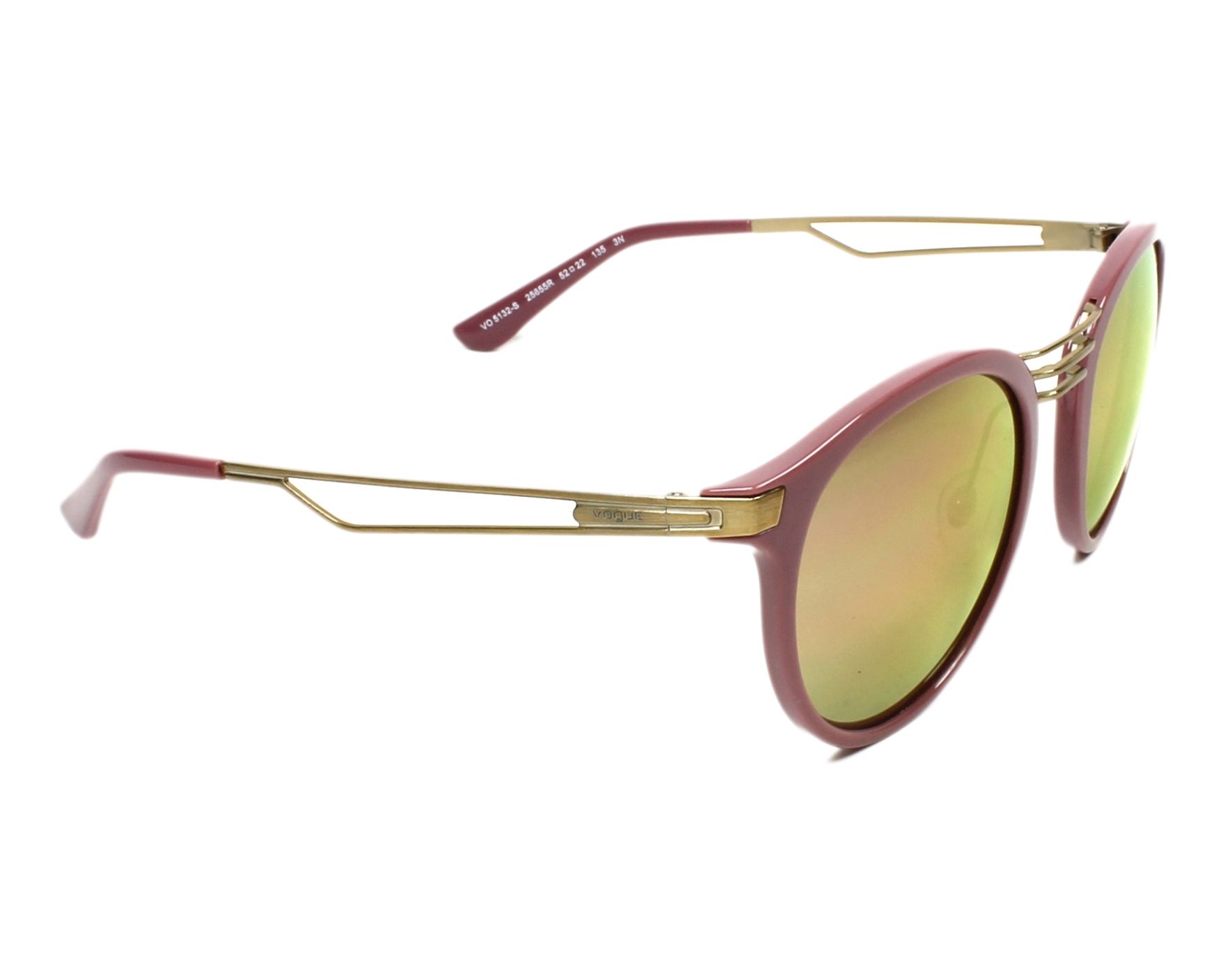 Vogue Eyewear VO-5132-S 25655R 52-22 Violeta  Oro vista lateral