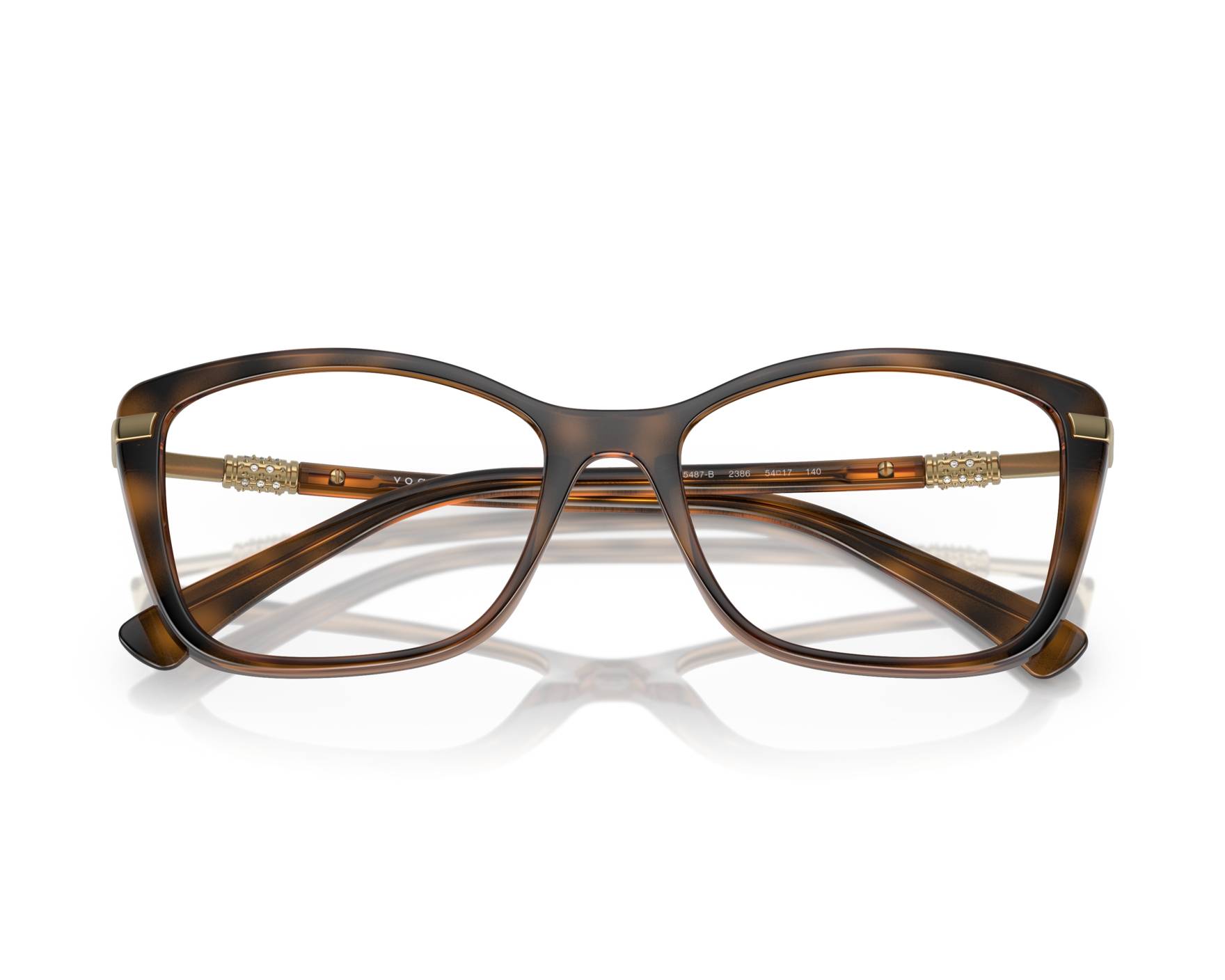 Vogue Eyewear VO5487B 2386 52-17 Marrón   Vista de 360 grados 4