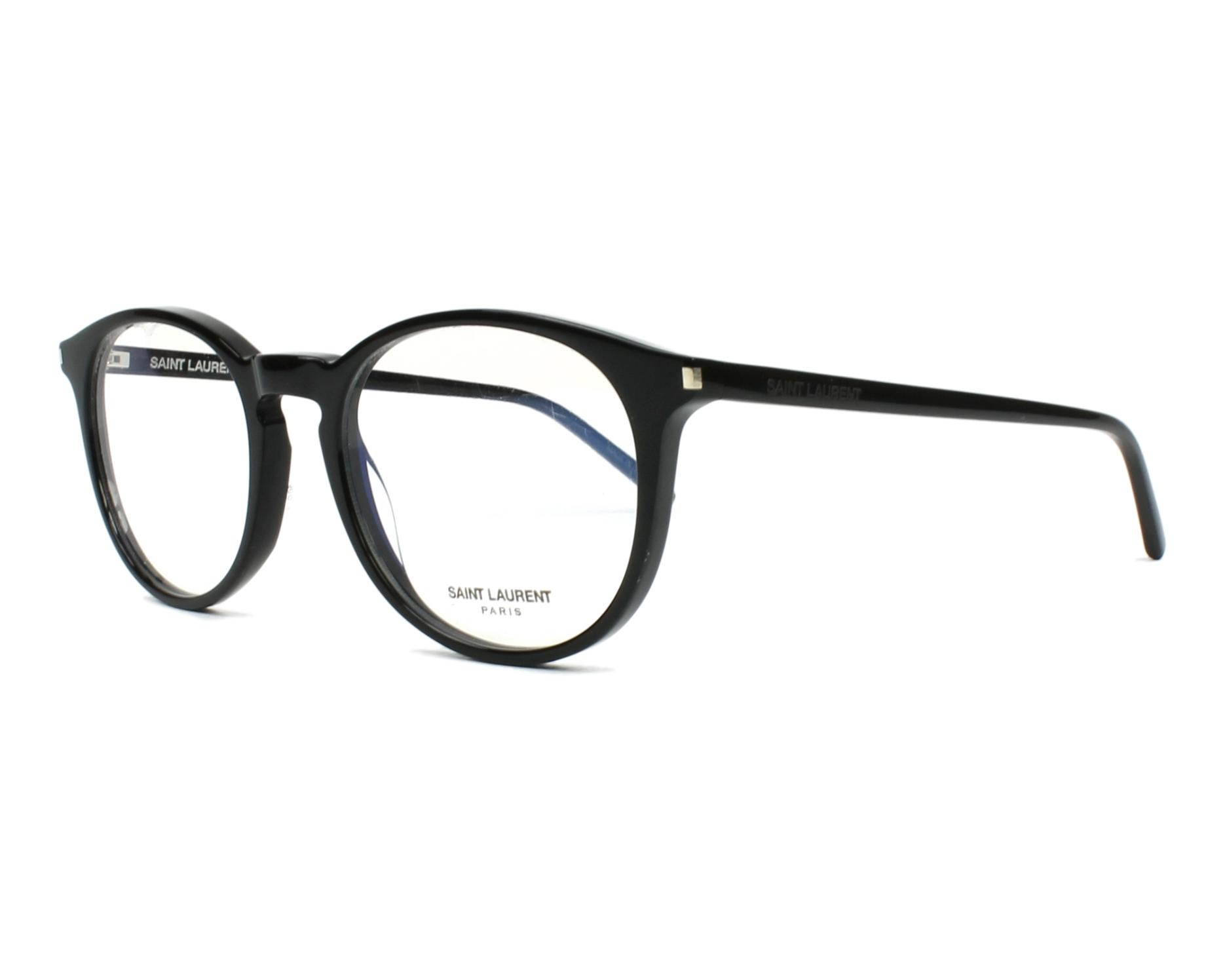 Yves Saint Laurent SL-106 001 50-19 Negra  vista de perfil