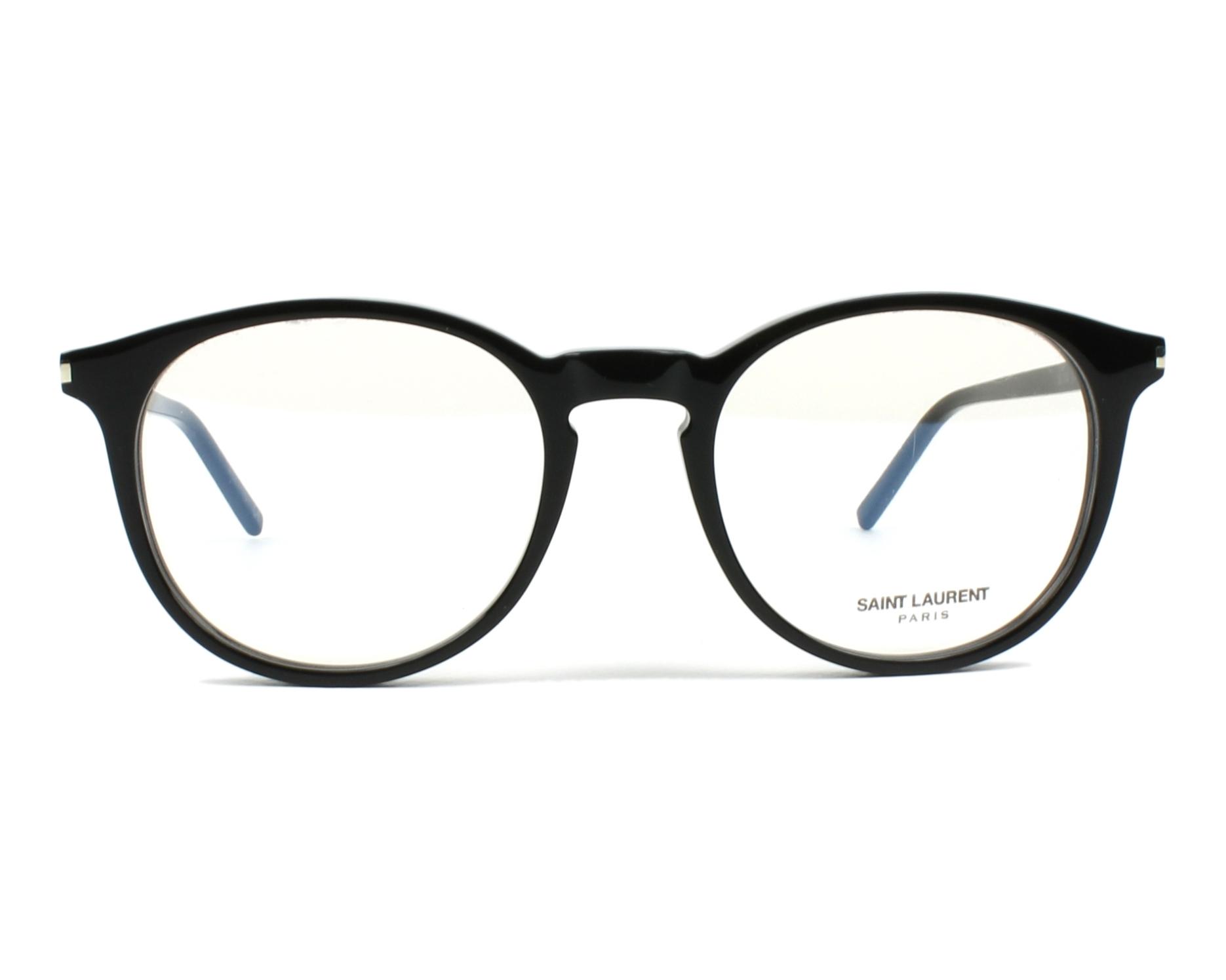 Yves Saint Laurent SL-106 001 50-19 Negra  vista de frente