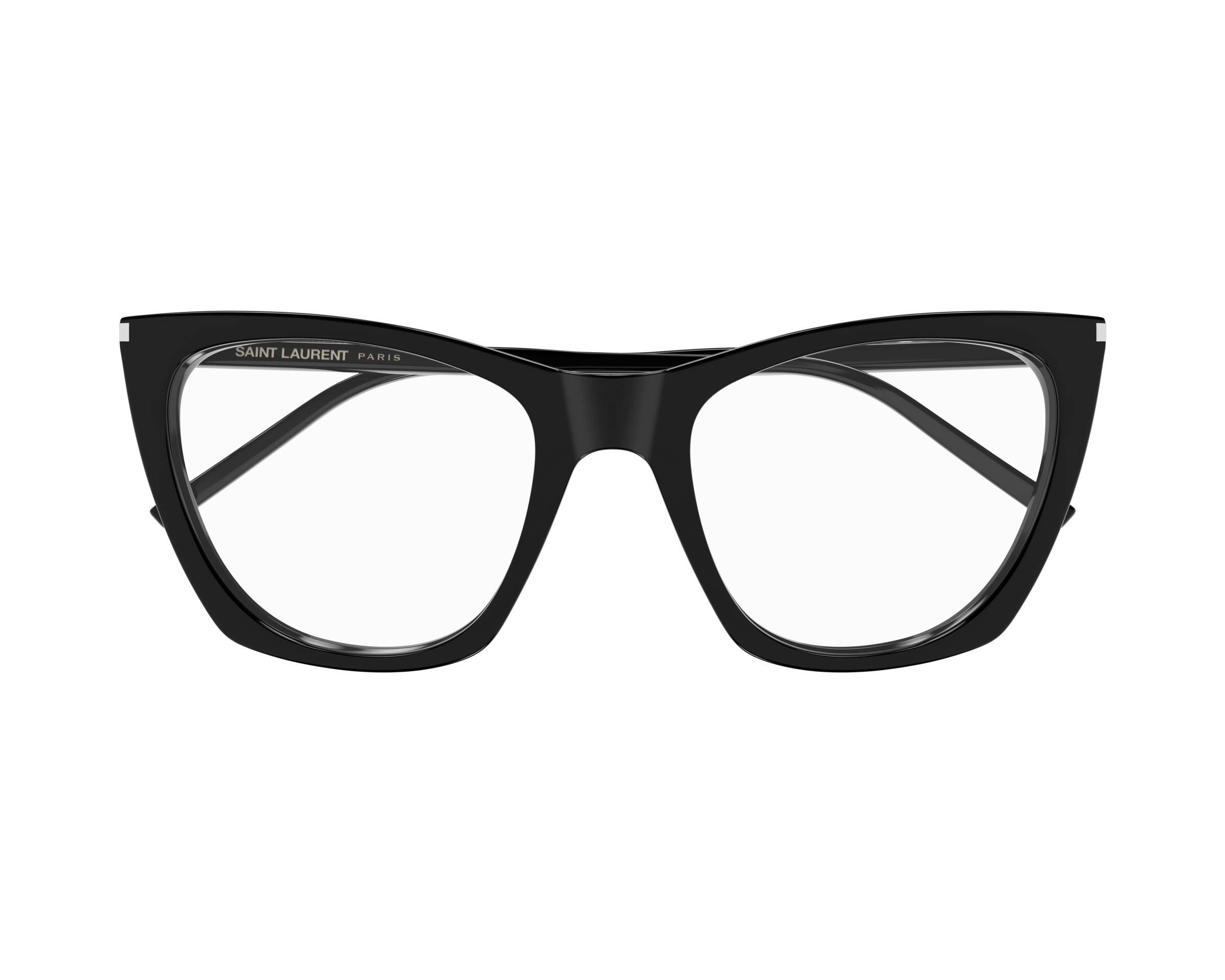 Yves Saint Laurent SL-214-KATE-THIN-OPT 001 55-20 Black  vista de perfil