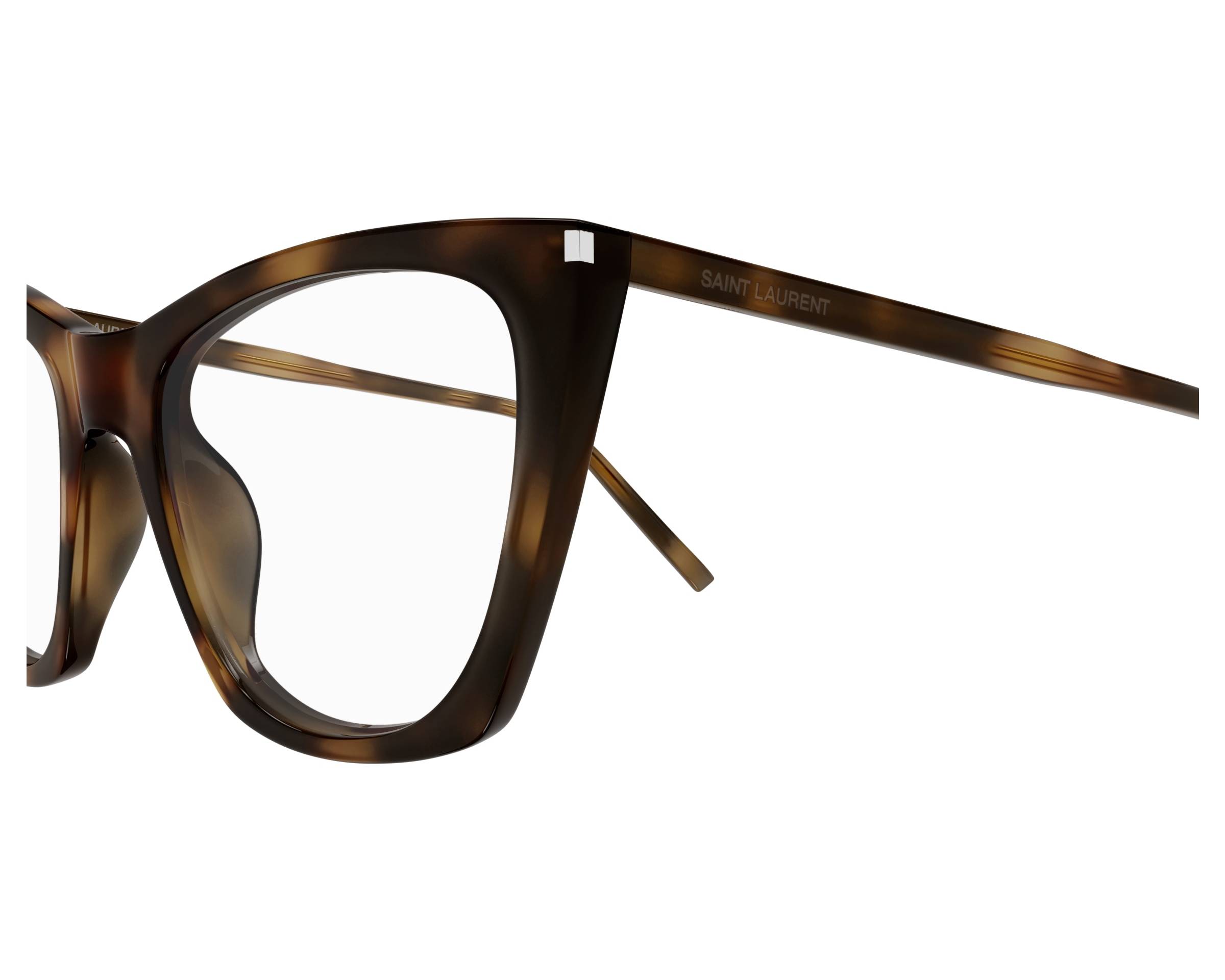 Yves Saint Laurent SL-214-KATE-THIN-OPT 003 55-20 Havana  vista de frente