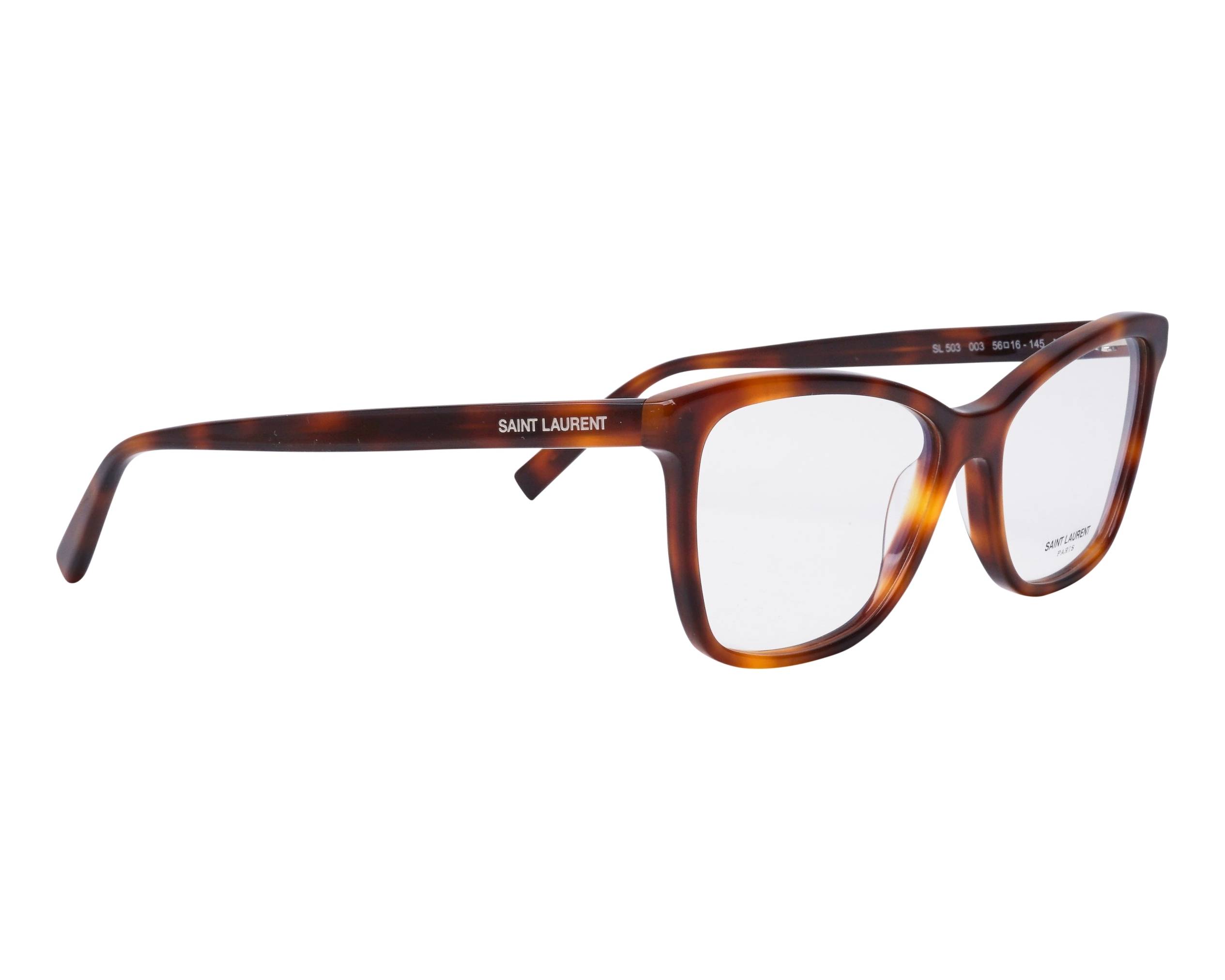 Yves Saint Laurent SL-503 003 56-16 Havana  vista lateral