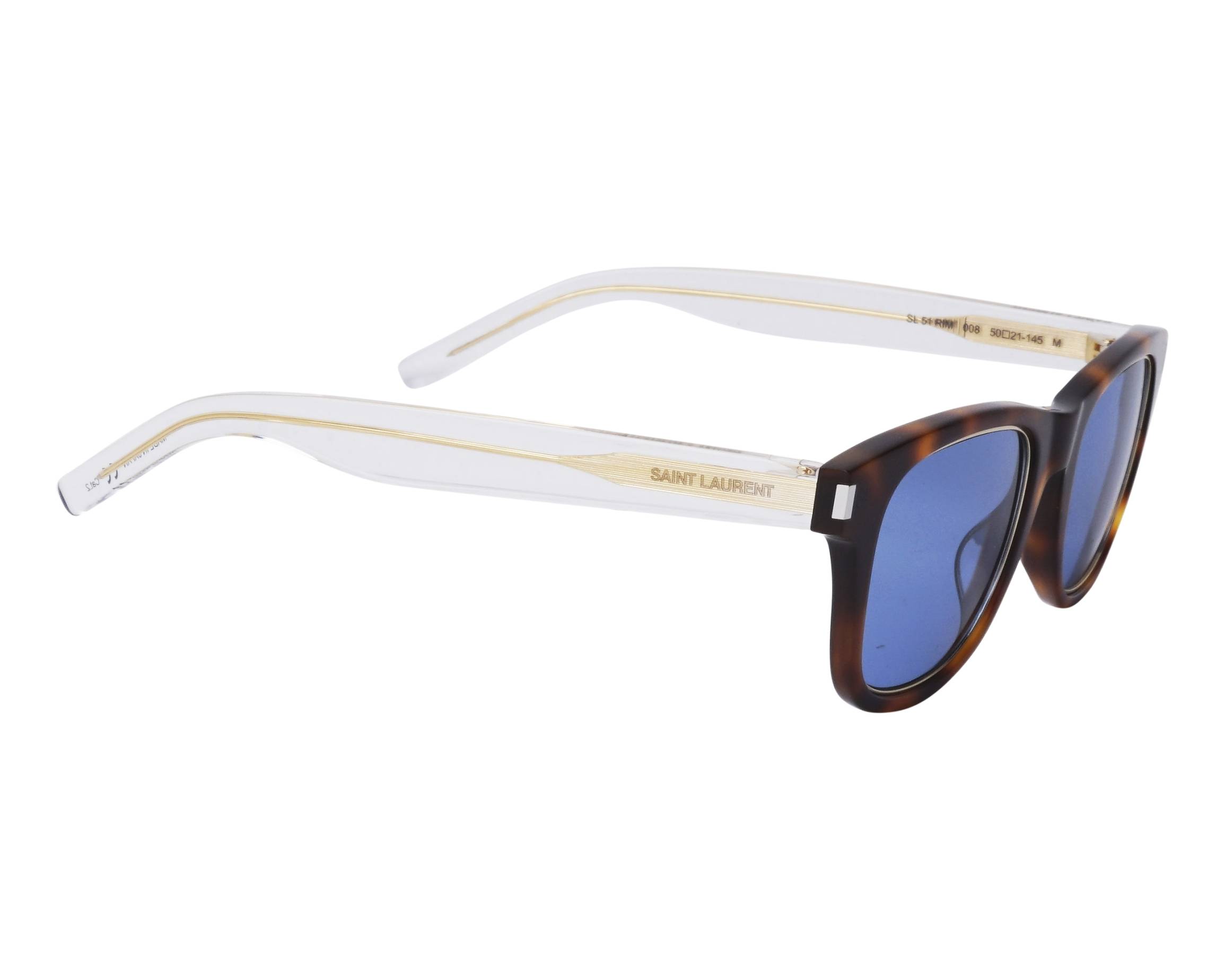Yves Saint Laurent SL-51-RIM 008 - Havana  vista lateral