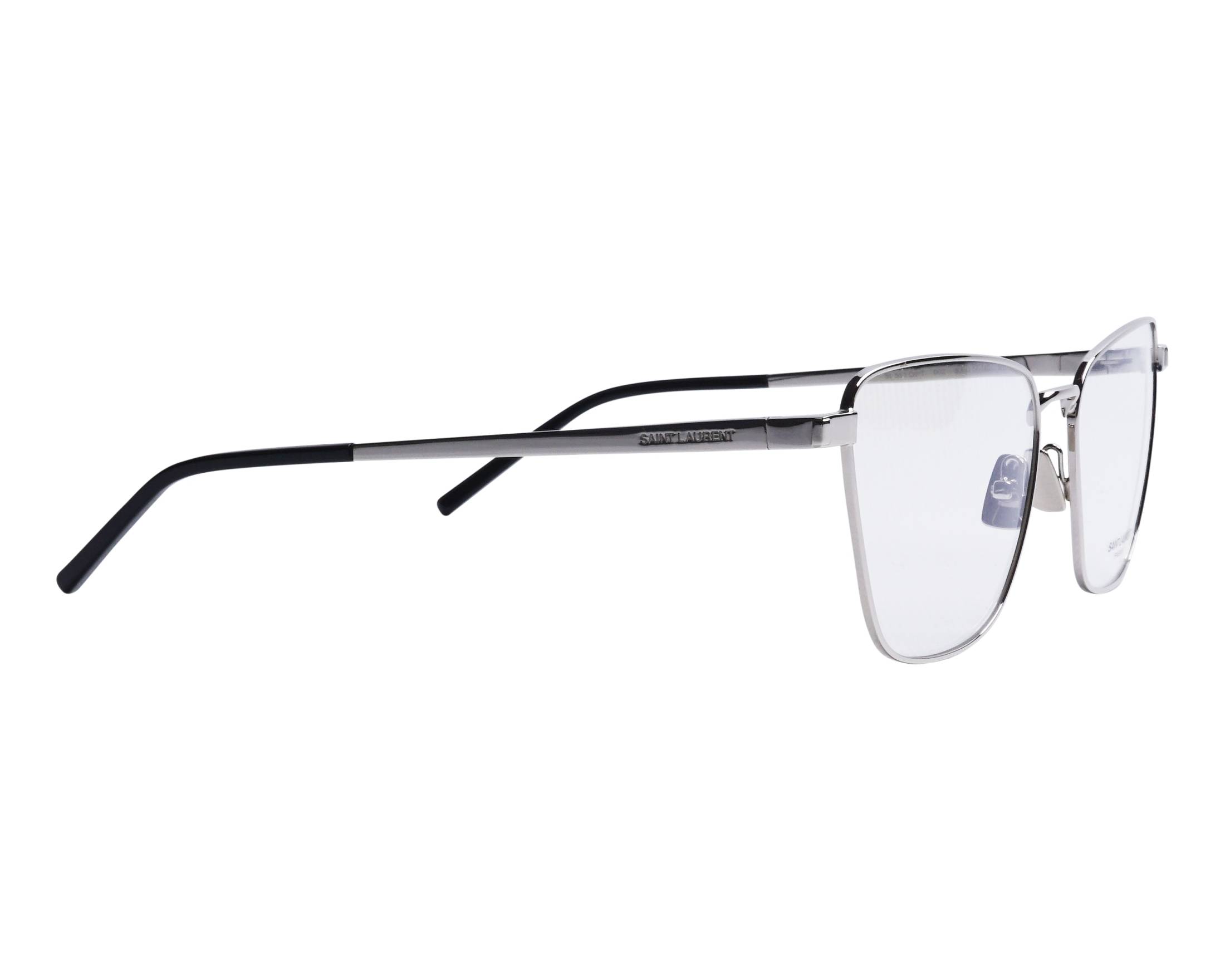 Yves Saint Laurent SL-551-OPT 002 57-17 Plata  vista lateral