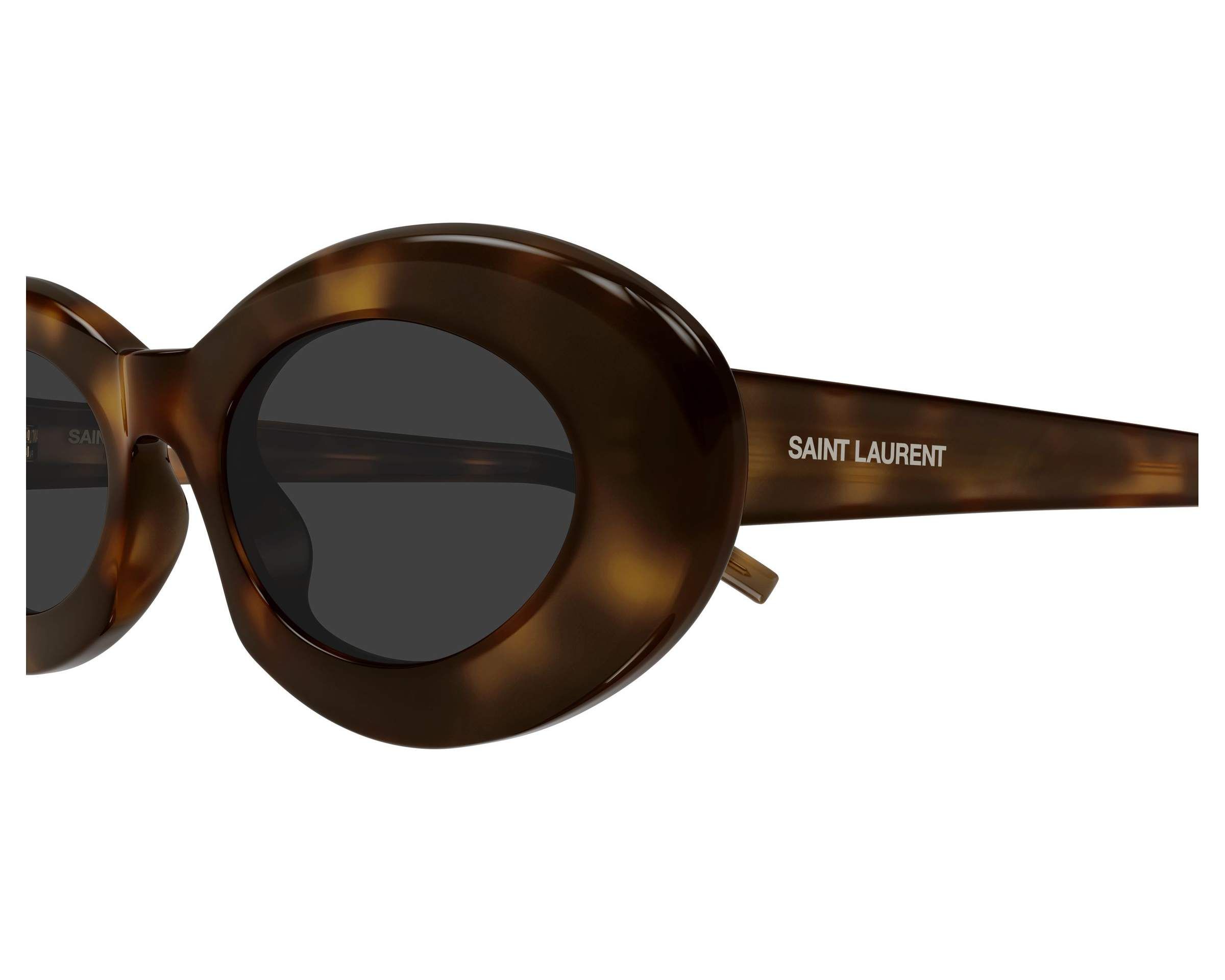 Yves Saint Laurent SL-594 009 52-22 Havana  vista lateral