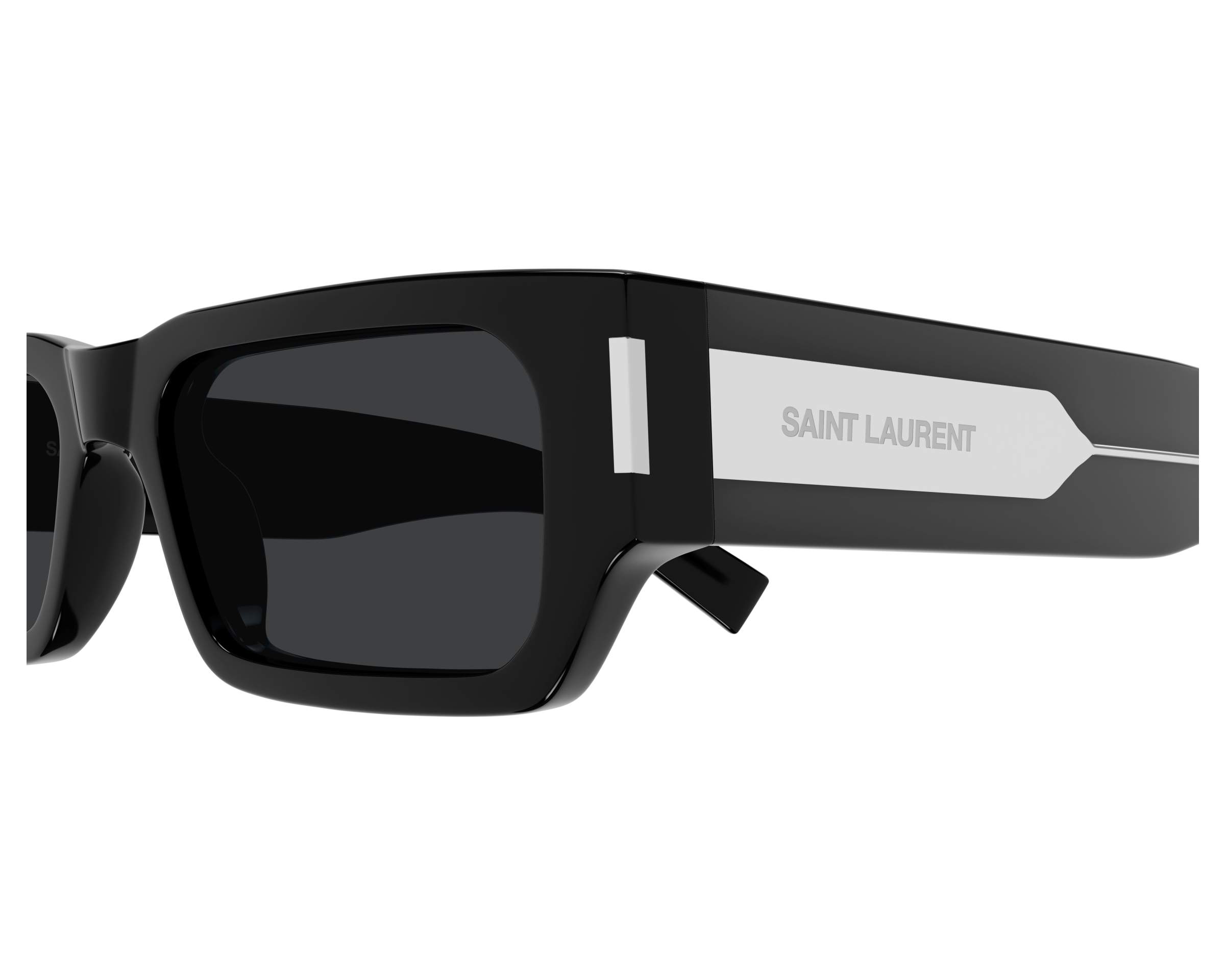 Yves Saint Laurent SL-660 001 54-18 Black  Vista de 360 grados 4