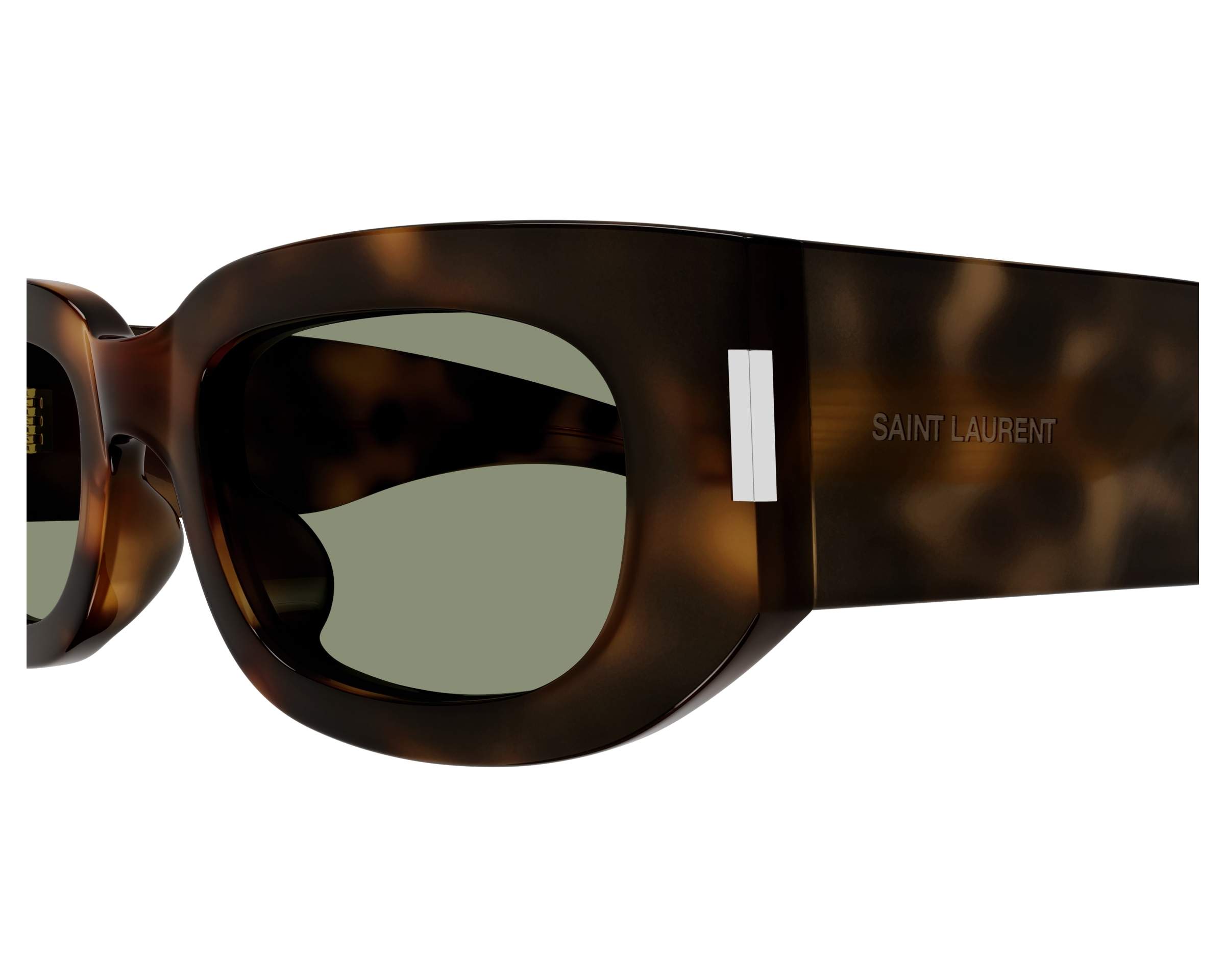 Yves Saint Laurent SL-697 002 51-21 Havana  vista lateral