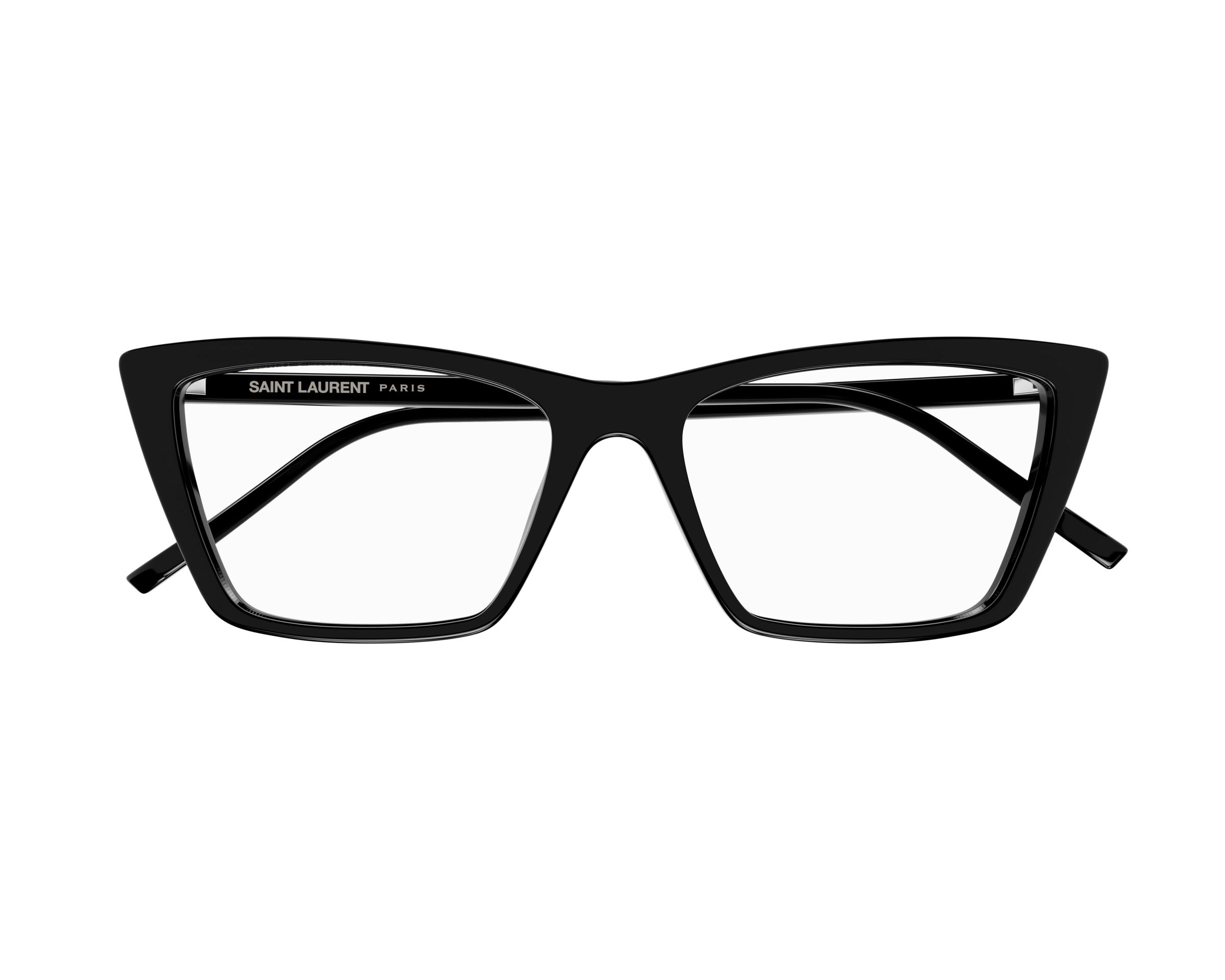 Yves Saint Laurent SL-737-MICA-THIN-OPT 001 54-16 Negra  vista de frente