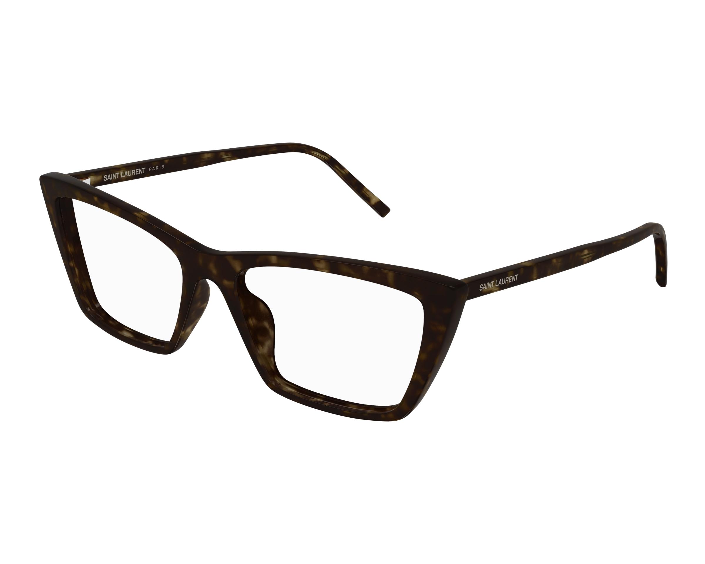 Yves Saint Laurent SL-737-MICA-THIN-OPT 002 54-16 Havana  vista de perfil