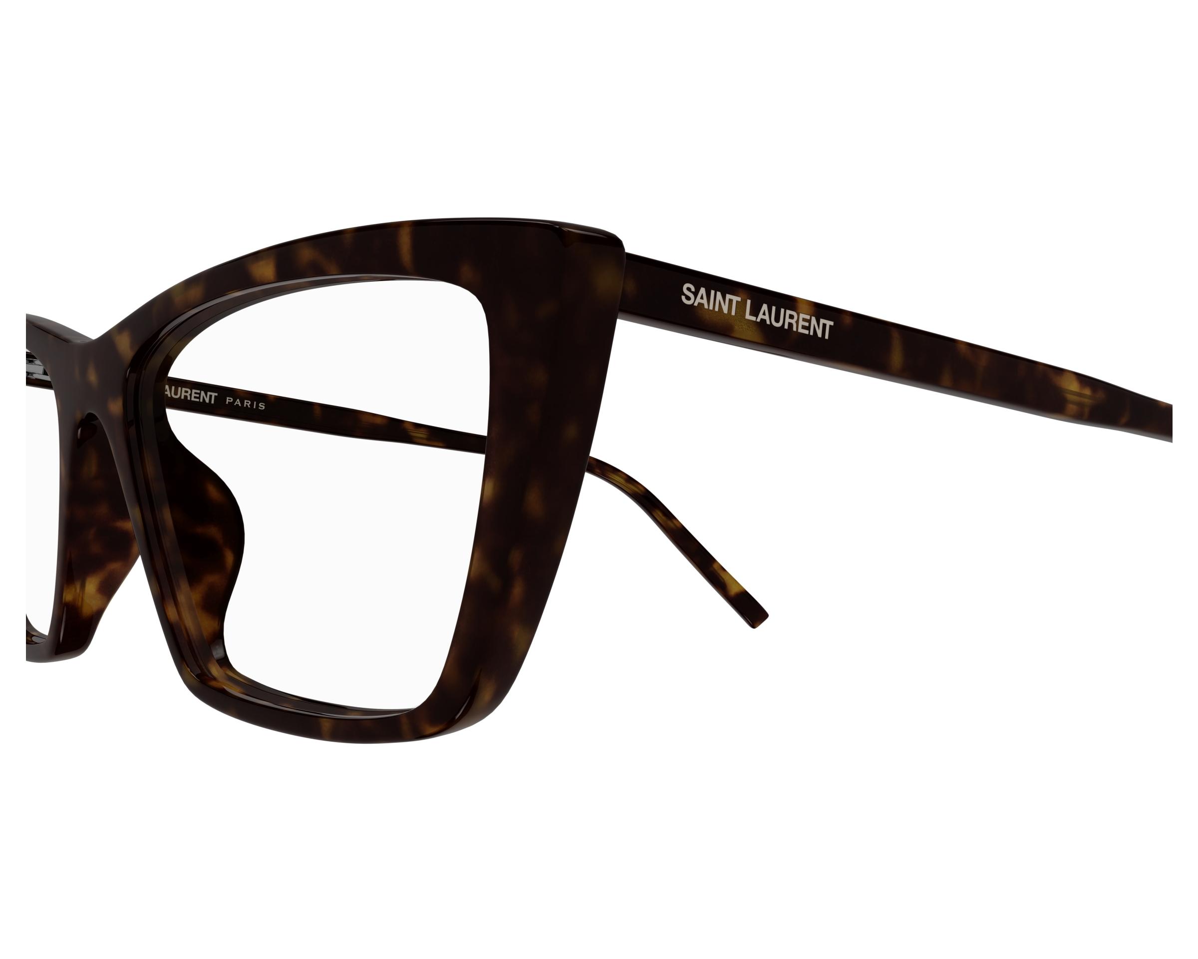 Yves Saint Laurent SL-737-MICA-THIN-OPT 002 54-16 Havana  vista lateral