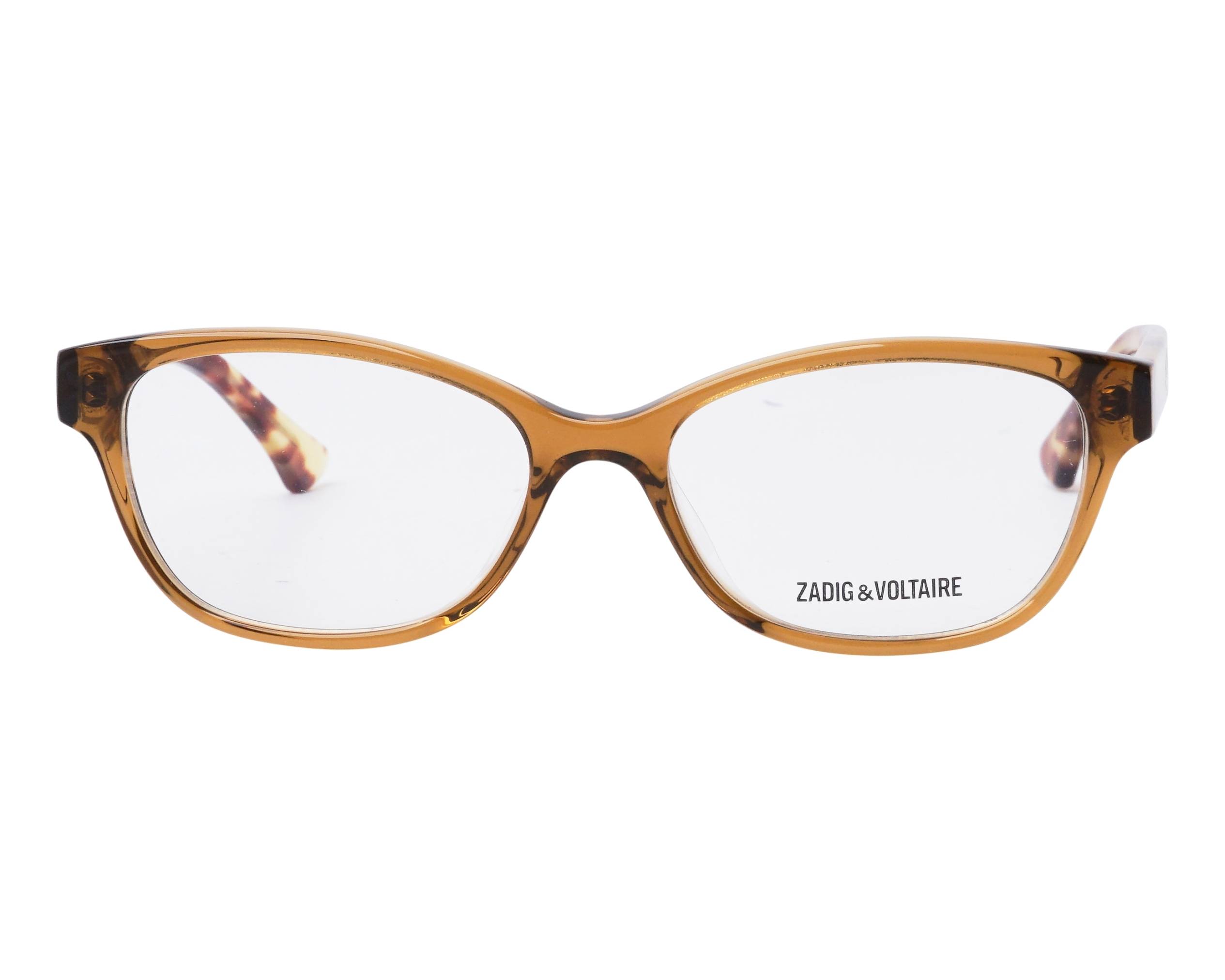 Gafas De Vista Zadig&Voltaire VZV400 - Color Rosso Opalino Lucido, Talla 53/20/140