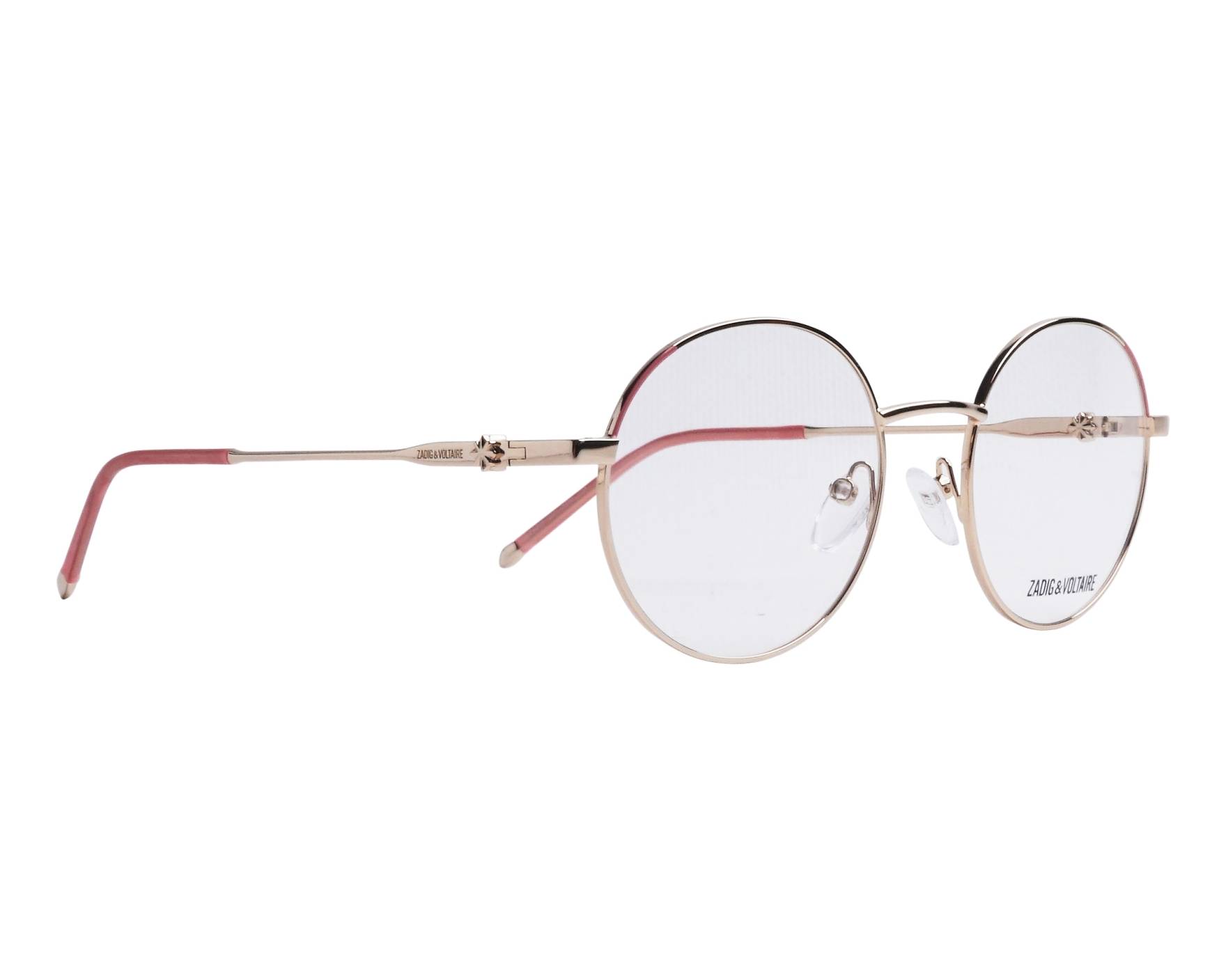 Zadig et Voltaire VZV215 0594 51-19 Oro Rosa vista lateral