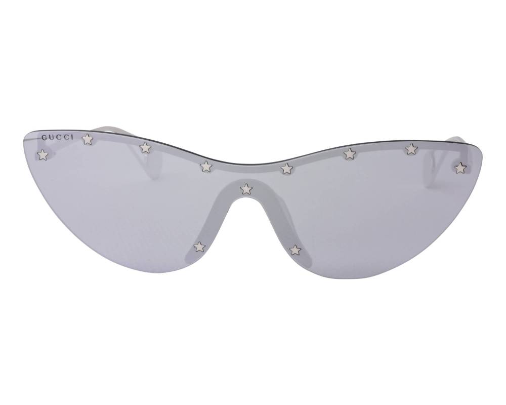 Gucci Gucci GG-0666-S 002 65-17 Plata  vista de frente