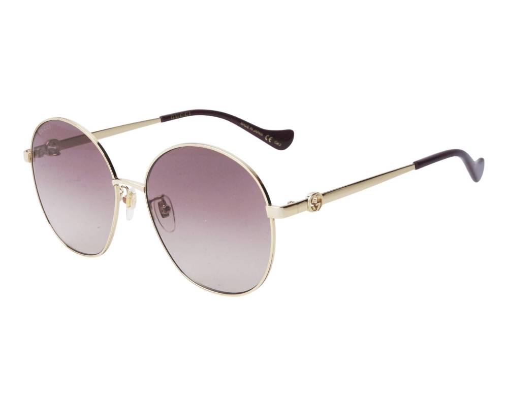 Gucci Gucci GG1090SA 002 59-17 Gold  vista de perfil