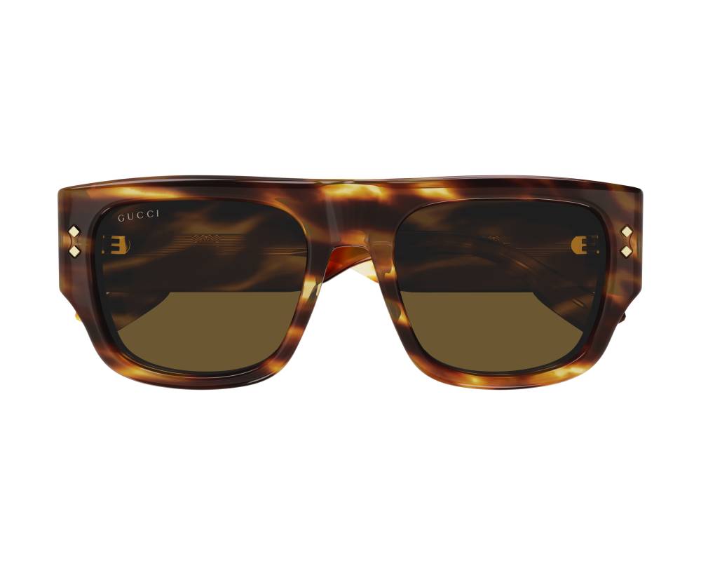 Gucci Gucci GG1262S 004 54-20 Havana  vista de frente