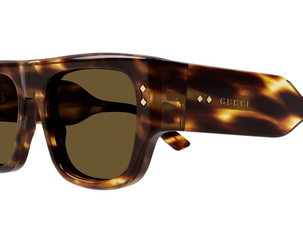 Gucci Gucci GG1262S 004 54-20 Havana  vista lateral