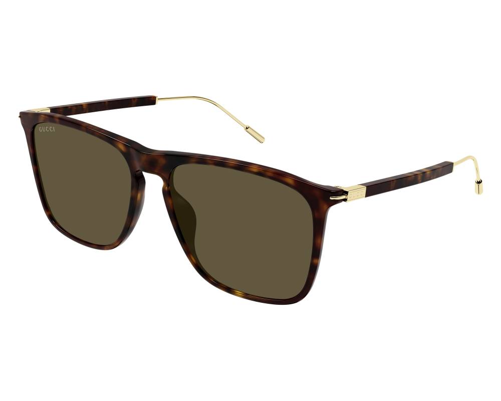Gucci Gucci GG1269S 002 58-16 Havana  vista de perfil