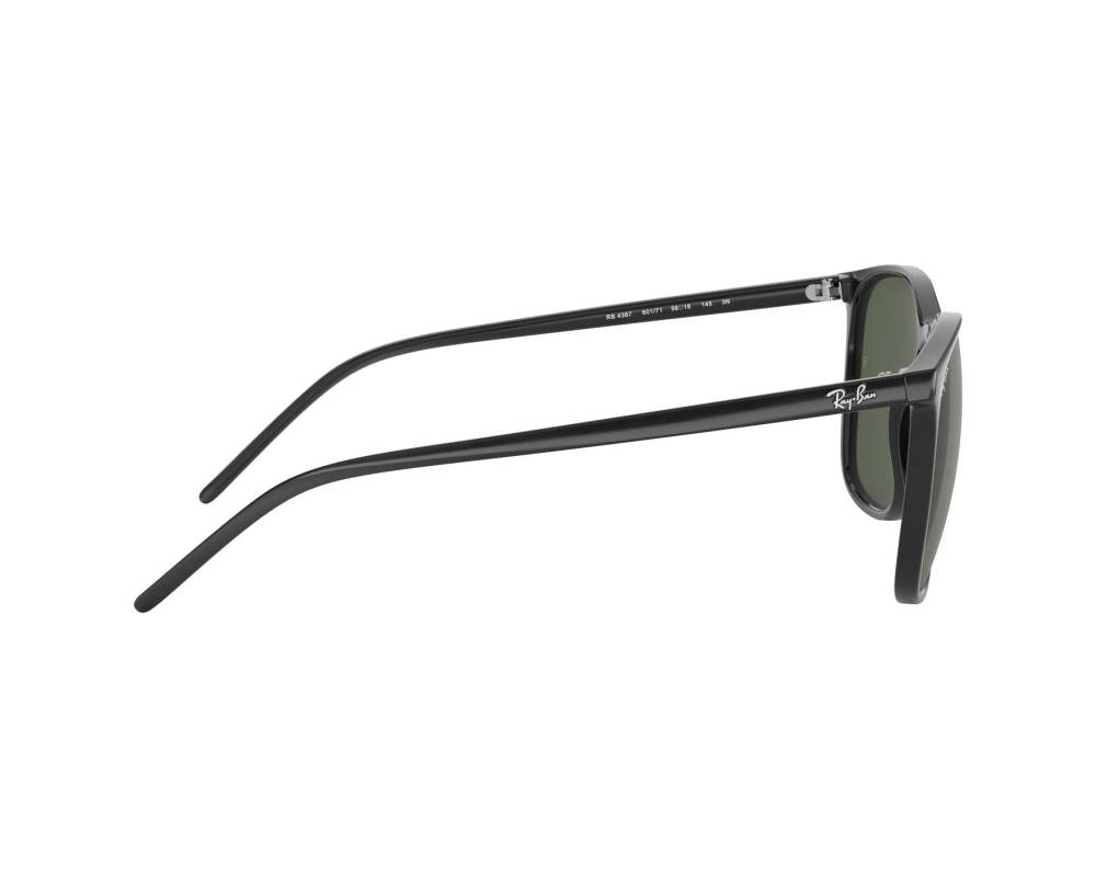 Ray-Ban Ray-Ban RB-4387 601/71 56-18 schwarz  Vista de 360 grados 10