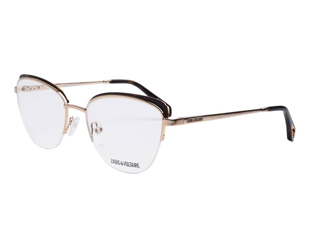 Zadig et Voltaire Zadig et Voltaire VZV-314N 0H24 52-18 Or Havane vista de perfil