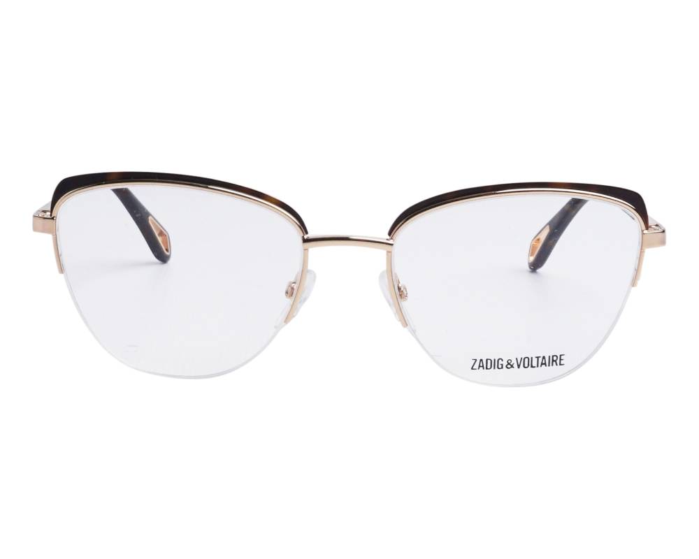 Zadig et Voltaire Zadig et Voltaire VZV-314N 0H24 52-18 Or Havane vista de frente