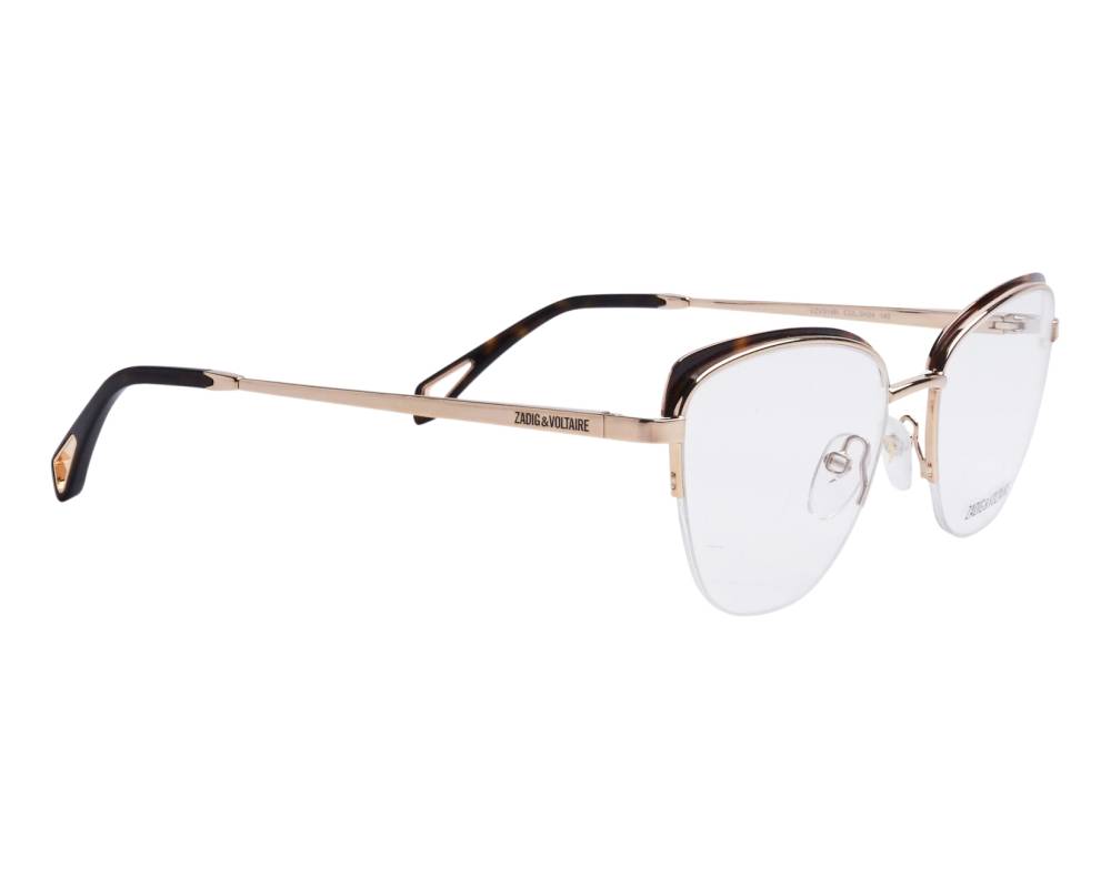 Zadig et Voltaire Zadig et Voltaire VZV-314N 0H24 52-18 Or Havane vista lateral